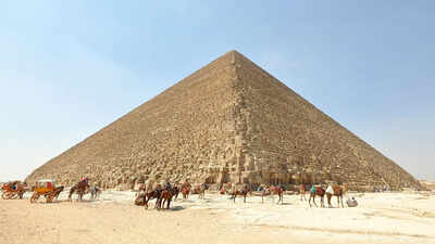 A robot traveled to Great Pyramid via hidden path and stopped in front of a door that had remained sealed for 4,500 years; here's what happened