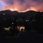Nevada wildfire: 90,000 people face evacuation as state of emergency declared