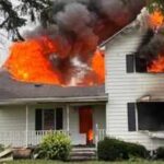 ‘A Fitting Farewell’: An Illinois family gave its old farmhouse one final purpose; about 100 firefighters trained inside before it burned