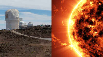 The world's largest solar telescope resolved the Sun at about 19-km scale and revealed ubiquitous plasma vortices that may help explain how magnetic energy moves