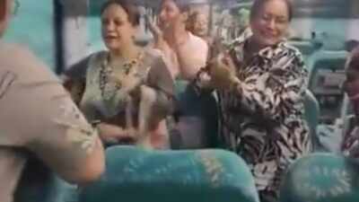 Watch: Train ‘mahila sangeet’ goes viral after railway staff asks women to stop singing |