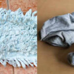 DIY: Turn an old sock into a handy mop cover for dust-free floors |