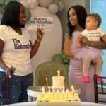 A Michigan woman gave birth in the back of an Uber; one year later, the driver returned for the baby's 'One Wild Ride' birthday as her godmother