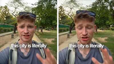 UK vlogger visits Chandigarh, says city feels ‘miles different’ from major Indian cities