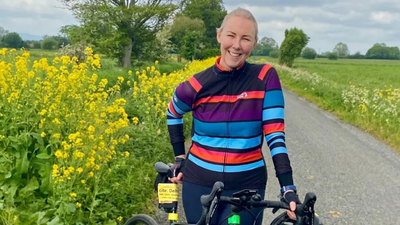 UK woman whose life was ‘saved’ by a cancer trial cycles 186 miles to thank the hospital that gave her hope
