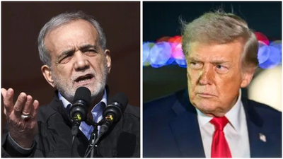 Iran won't escalate tensions but will defend itself, says Pezeshkian as Donald Trump claims Tehran has 'last chance'