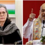 ‘Congress should feel ashamed’: Amit Shah targets Sonia Gandhi over Vande Mataram row