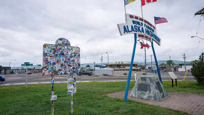 The US army built a 1,500-mile Alaska Highway through wilderness in just eight months during World War II