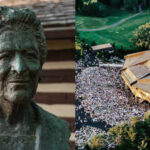 In 1966, a 71-year-old woman donated nearly 100 acres of her Virginia farm and money for an amphitheatre; the land became America's only national park dedicated to the performing arts