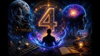 The Power of Number 4 in Numerology: Why Rahu Gives You a Brilliant, Unconventional Mind
