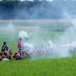 Built in 1743, this 1,050-acre Maryland farm became a War of 1812 battlefield where bullets and buckles remained buried for two centuries; the family now plans to sell