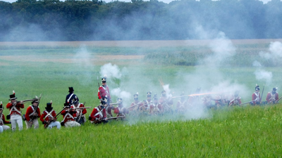 Built in 1743, this 1,050-acre Maryland farm became a War of 1812 battlefield where bullets and buckles remained buried for two centuries; the family now plans to sell
