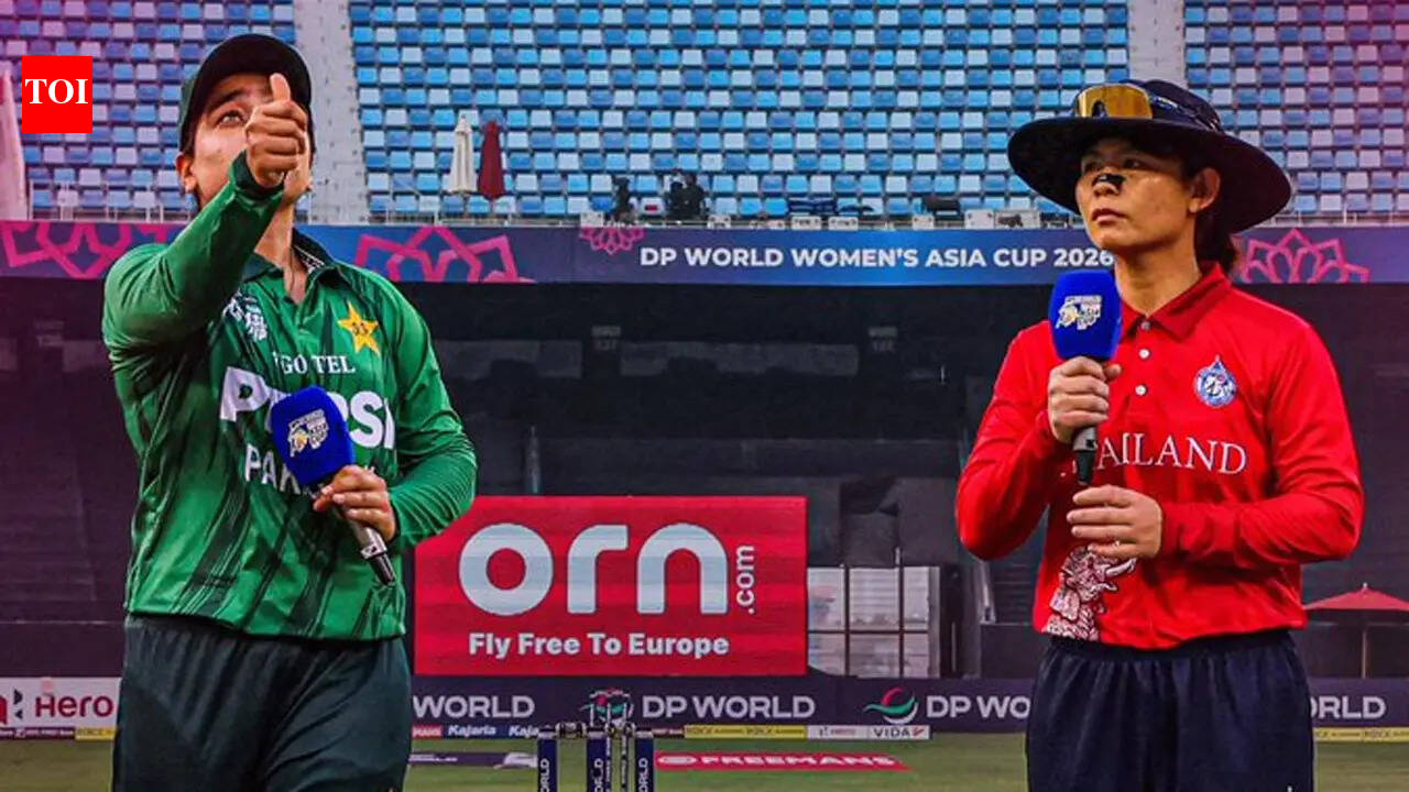 Pakistan Women vs Thailand Women Live Score, Women's Asia Cup 2026