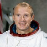 In 1967, astronaut Vance Brand bought 160 acres beside Rocky Mountain National Park for $32,000; decades later, his family gave 40 acres to the park and Congress changed its boundary to accept it