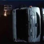 MP highway crash: 5 killed, 20 hurt after bus collides with bulker; PM Modi mourns deaths
