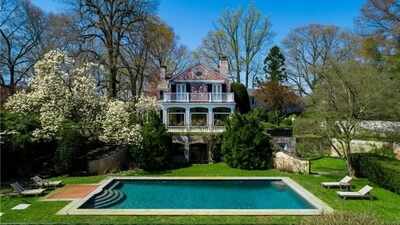 What happens when a historic celebrity home is demolished? Richard Gere’s $10.75 million Connecticut estate is gone, but where did the 1938 oak library, marble fireplace, antique doorway and other pieces go?
