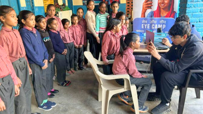 After watching his grandmother battle an eye disease, this 17-year-old Gurugram student built an AI app for eye screening; today, he has screened over 1,650 people across Haryana villages