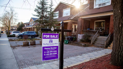 Toronto home sales fall for first time in six months as trade worries weigh