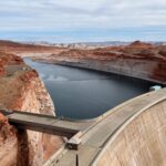 Scientists released up to 45,000 cubic feet of water per second from Glen Canyon Dam for 8 days in 1996; the artificial flood rebuilt Grand Canyon sandbars