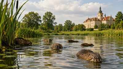 In 1905, a Bohemian prince released five muskrats into his estate ponds as a fur venture. Within a decade, around 2 million were in Bohemia