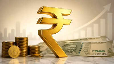 Rupee gains 26 paise as 7.8% GDP growth offsets global market jitters