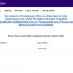 SBI PO Prelims result 2026: Scorecards released at sbi.bank.in, direct link to download here