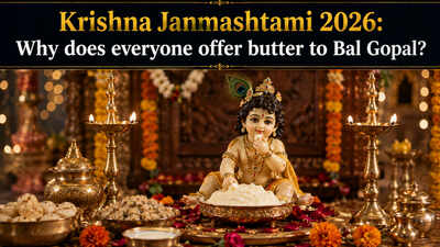 Krishna Janmashtami 2026: Why does everyone offer butter to Bal Gopal?