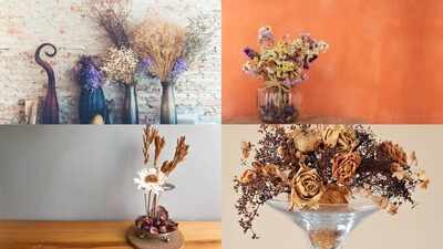 Dried Flowers: Use dried flowers to create elegant home décor that lasts for months: Easy ideas to add a timeless, stylish touch to your space